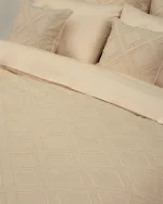 ست کامل ژاکارد کرم رنگ